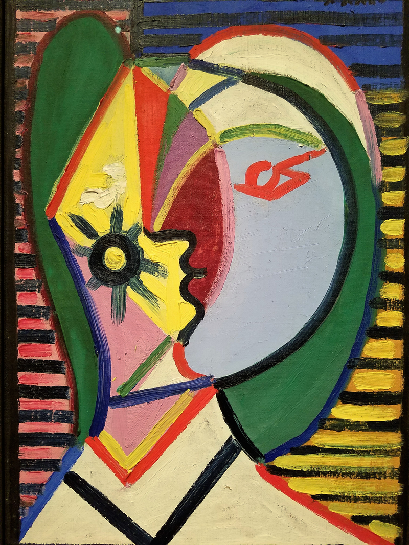 Picasso. This may look strange and ugly to some, but I love his work. it was groundbreaking and his ability to deconstruct reality is incredible.